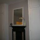 Fitted chimney wall wardrobes 